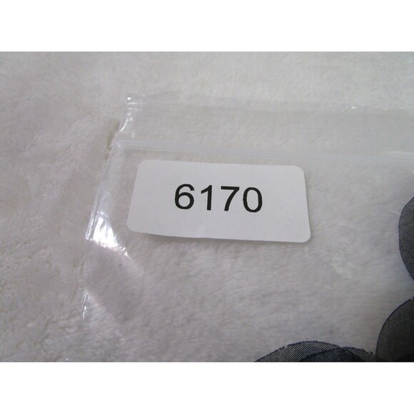 Night Way Collections Womens Evening Skirt Size 8 Black Layered Embellished - Picture 7 of 7